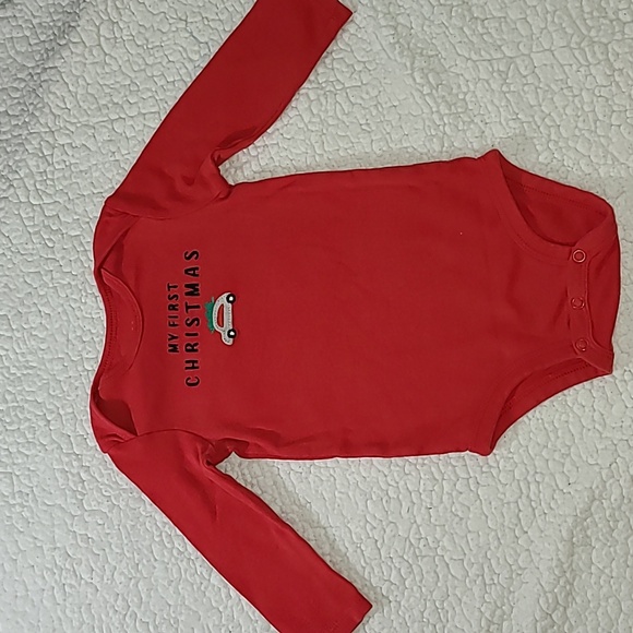 Carter's Other - Pre-loved Christmas Onesie